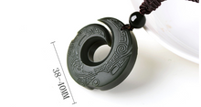 Load image into Gallery viewer, Hetian Jade Prosperity Pendant