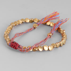 Lucky Red String Copper Bracelet