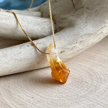 Load image into Gallery viewer, Crystal Clear Intentions Citrine Quartz Necklace