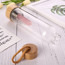 Load image into Gallery viewer, Abundance Power Infused Crystals Water Bottle