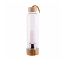 Load image into Gallery viewer, Abundance Power Infused Crystals Water Bottle