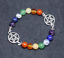 Load image into Gallery viewer, Chakra Charm Bracelet