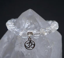 Load image into Gallery viewer, Clear Quartz OM Bracelet