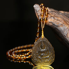 Load image into Gallery viewer, Gold God of Wealth Pendant