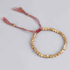 Lucky Red String Copper Bracelet