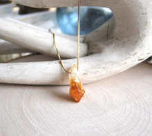 Load image into Gallery viewer, Crystal Clear Intentions Citrine Quartz Necklace