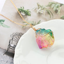 Load image into Gallery viewer, Rainbow Quartz Necklace for Success