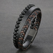 Load image into Gallery viewer, Volcanic Stone Wealth Booster Bracelet