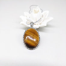 Load image into Gallery viewer, Wealth Booster Tiger Eye Pendant