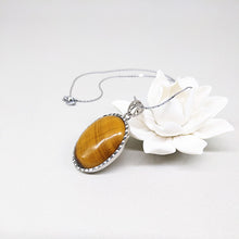 Load image into Gallery viewer, Wealth Booster Tiger Eye Pendant