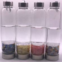 Load image into Gallery viewer, Crystal Infused Water Bottle