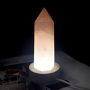 Money Manifester Crystal Pillar Light