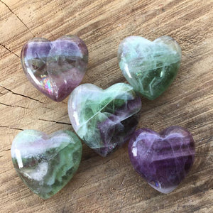 Fluorite Heart Healing Crystal