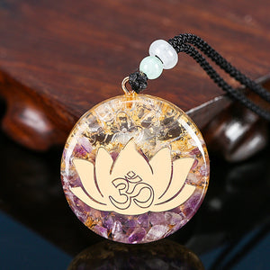 Blooming Wealth Lotus Necklace