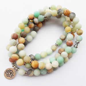 Healing Lotus Mala Bracelet