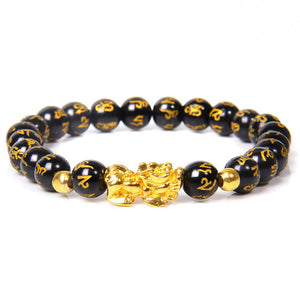 Feng Shui Black Obsidian Bracelet