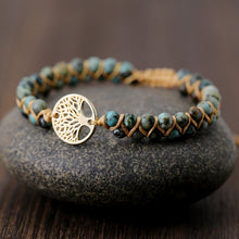 Load image into Gallery viewer, Tree of Life Wrap Bracelet