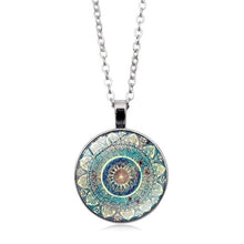 Load image into Gallery viewer, Mandala Glass Pendant
