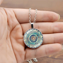 Load image into Gallery viewer, Mandala Glass Pendant